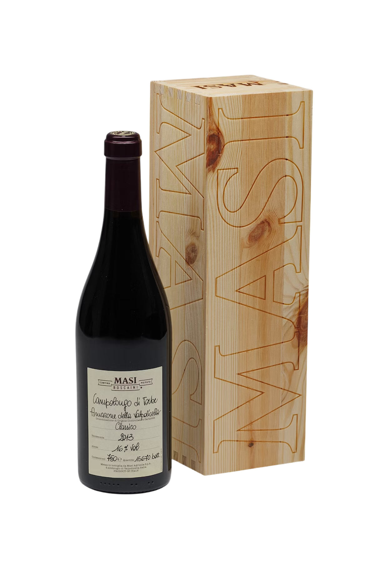 Campolongo di Torbe Amarone 2013 - 0.75L Cassa Legno Masi