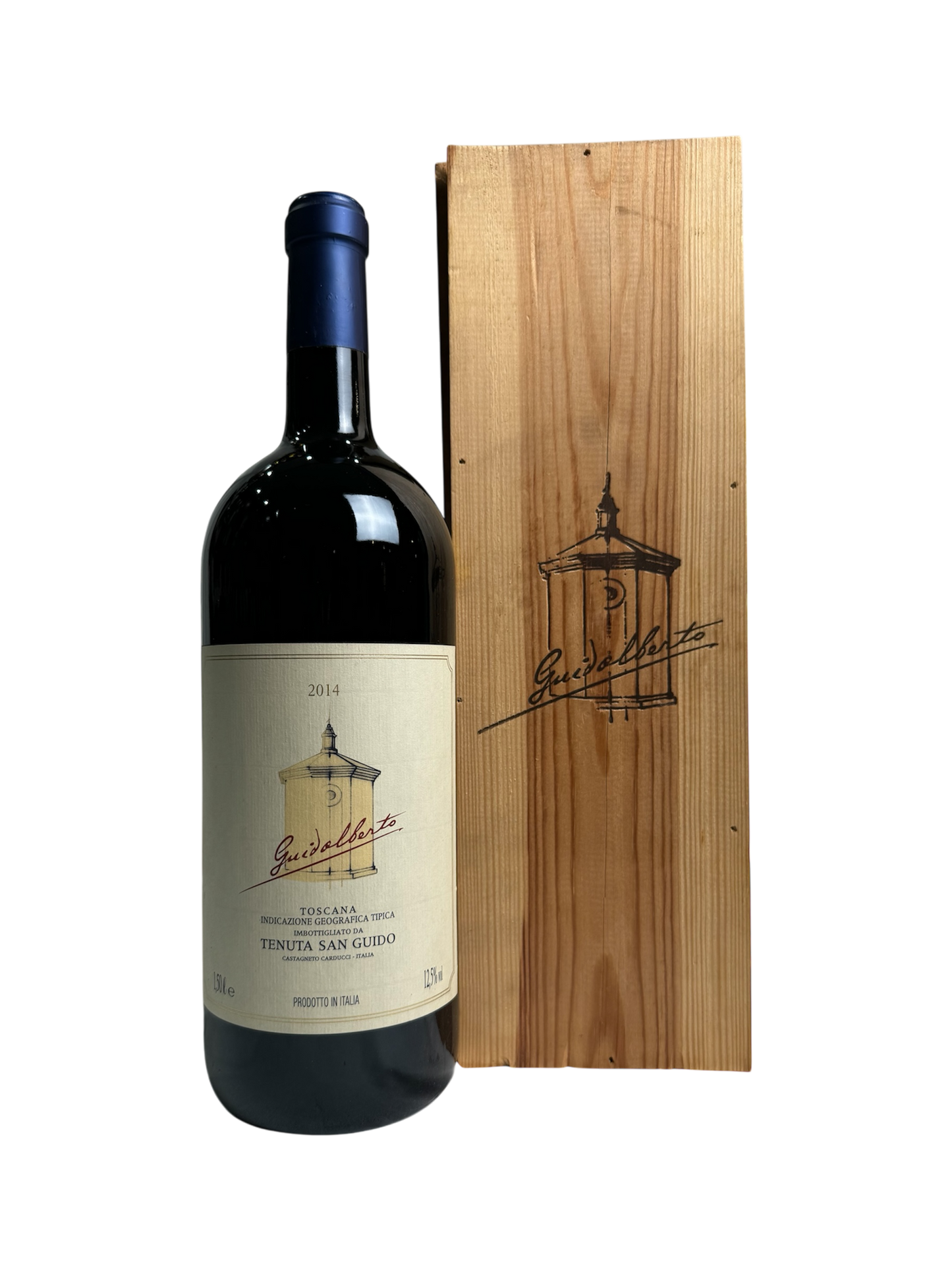Guido Alberto Tenuta San Guido -2014-Cassa Legno Magnum