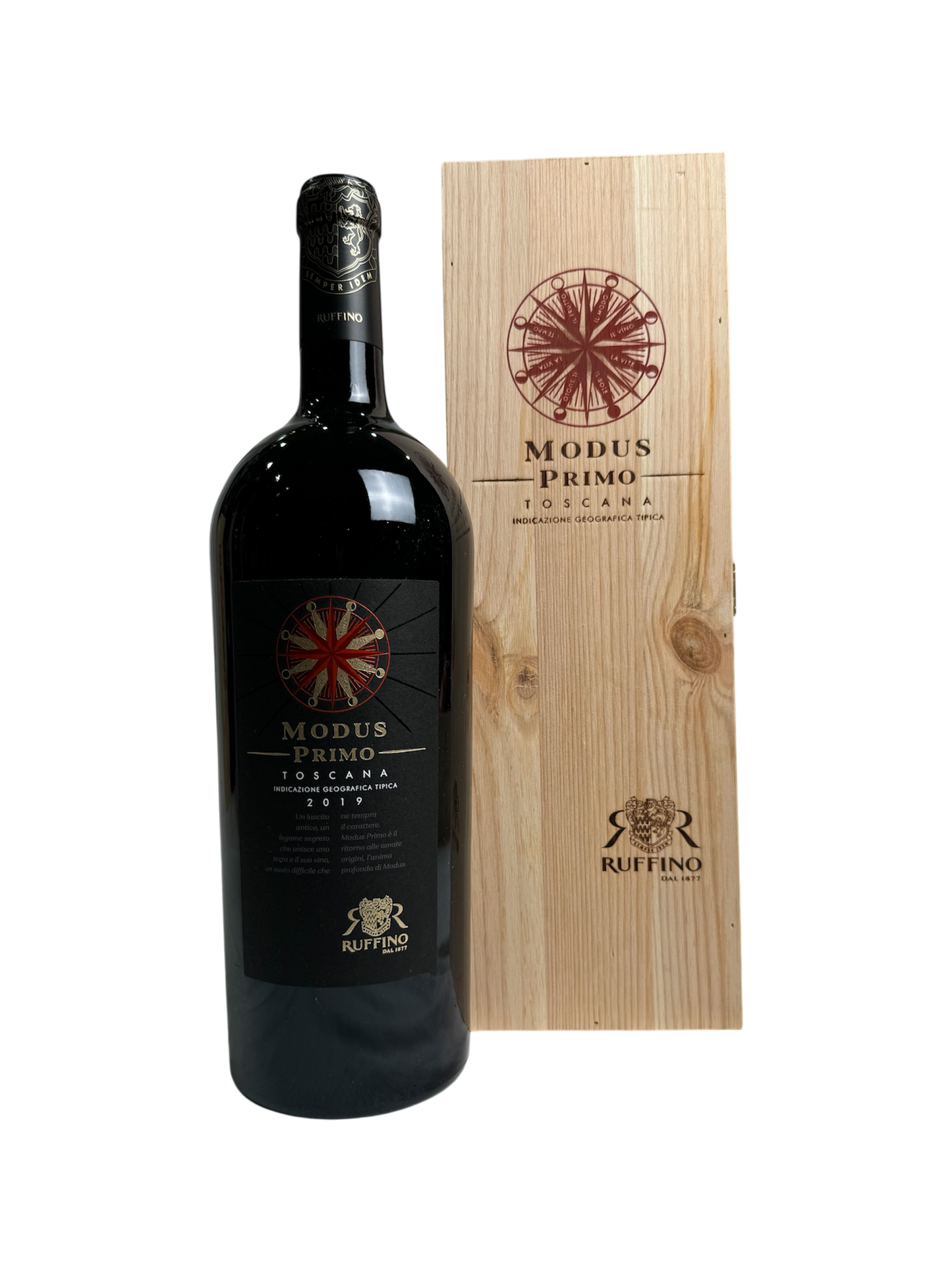 "Modus Primo" 2019 - Ruffino Magnum Cassa Legno