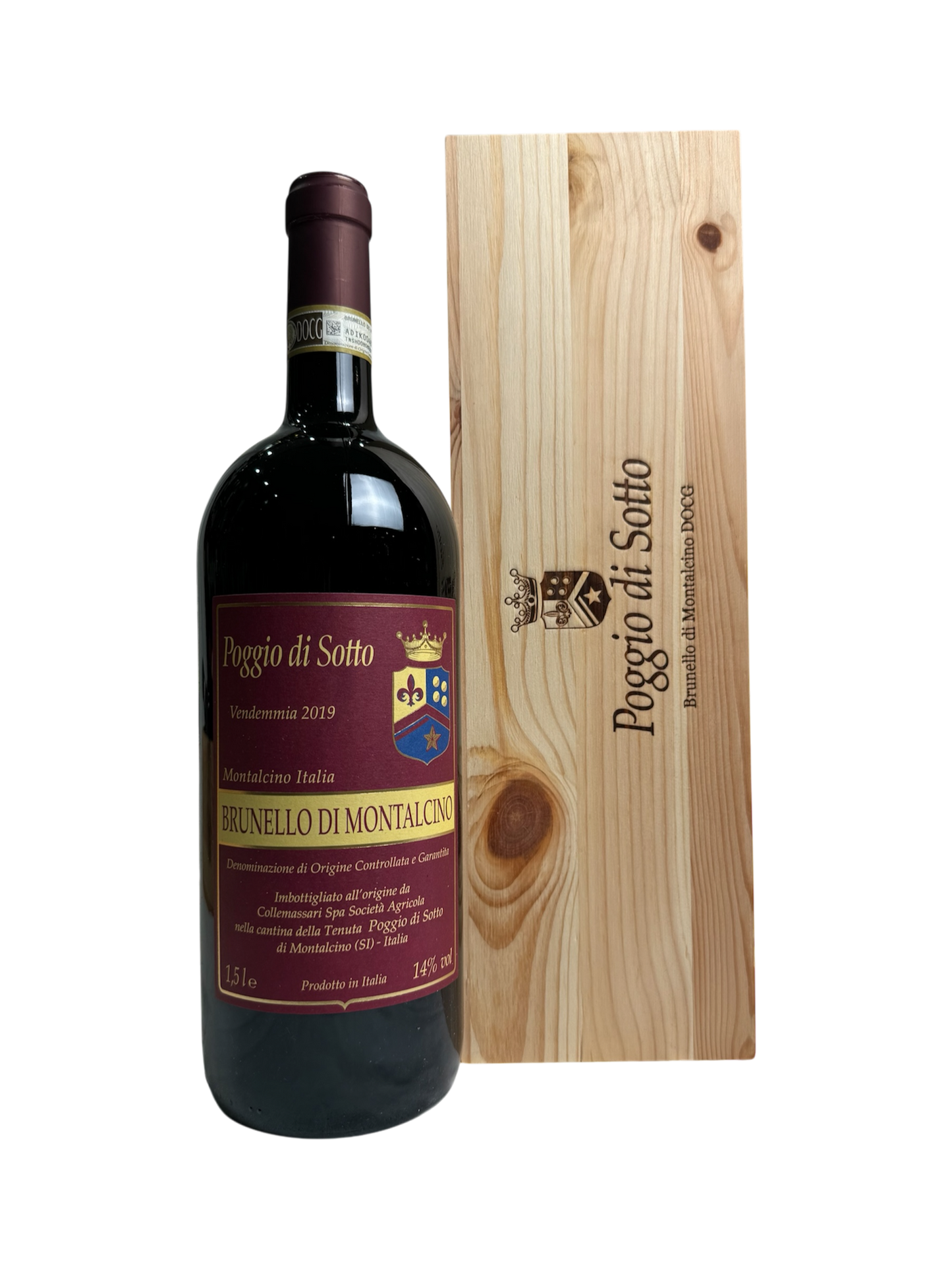 Poggio Di Sotto Brunello Di Montalcino 2019 Magnum Cassa Legno