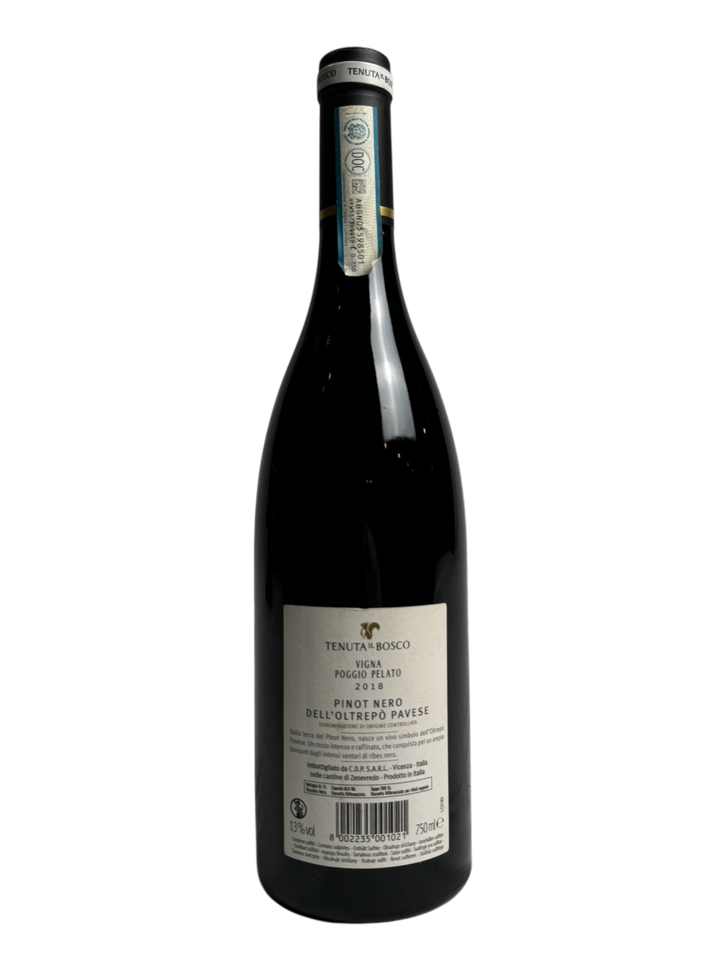 Pinot Nero Poggio Pelato Tenuta Il Bosco 2018
