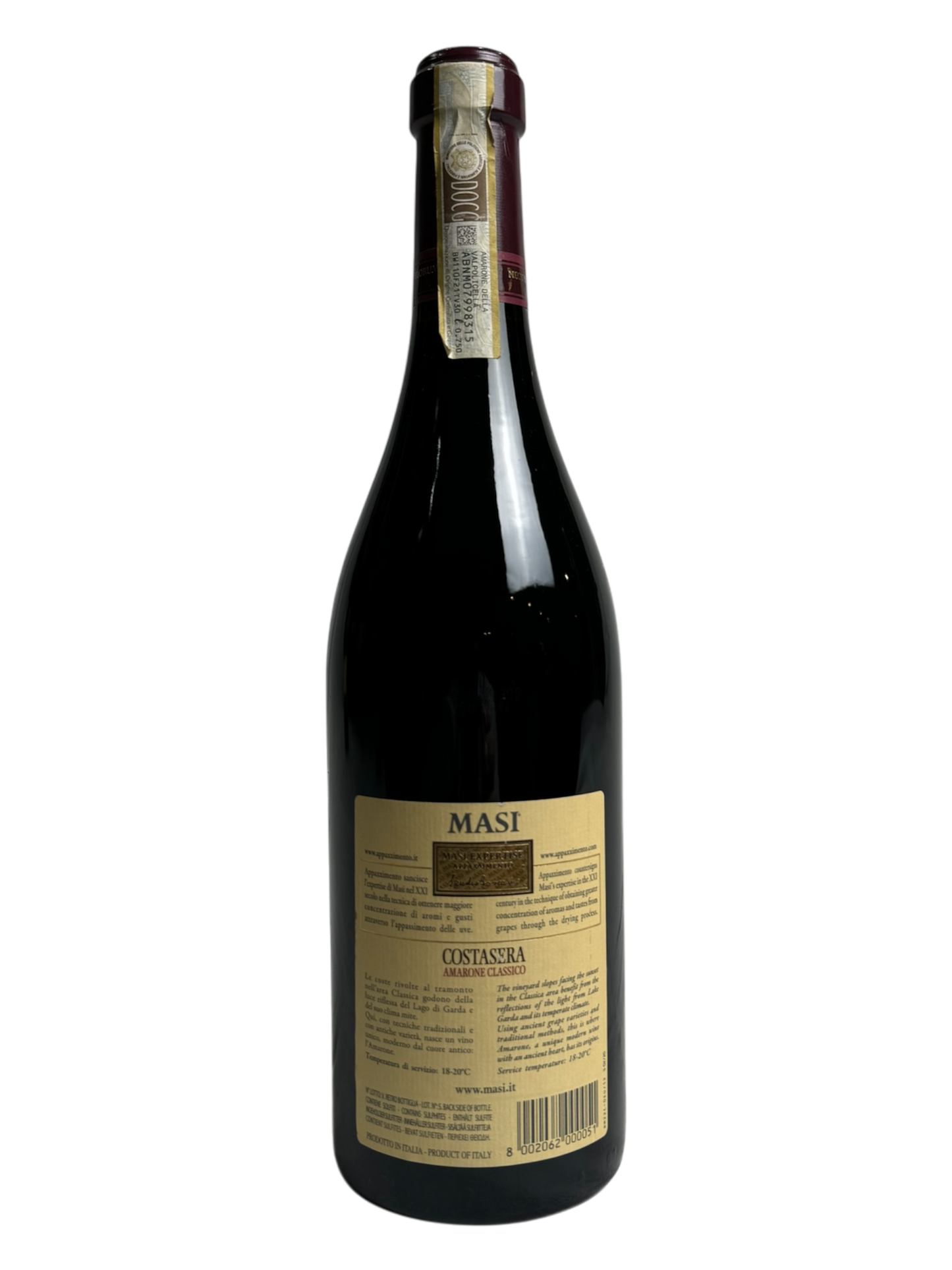 Amarone della Valpolicella Classico DOCG "Costasera" 2015 - Masi