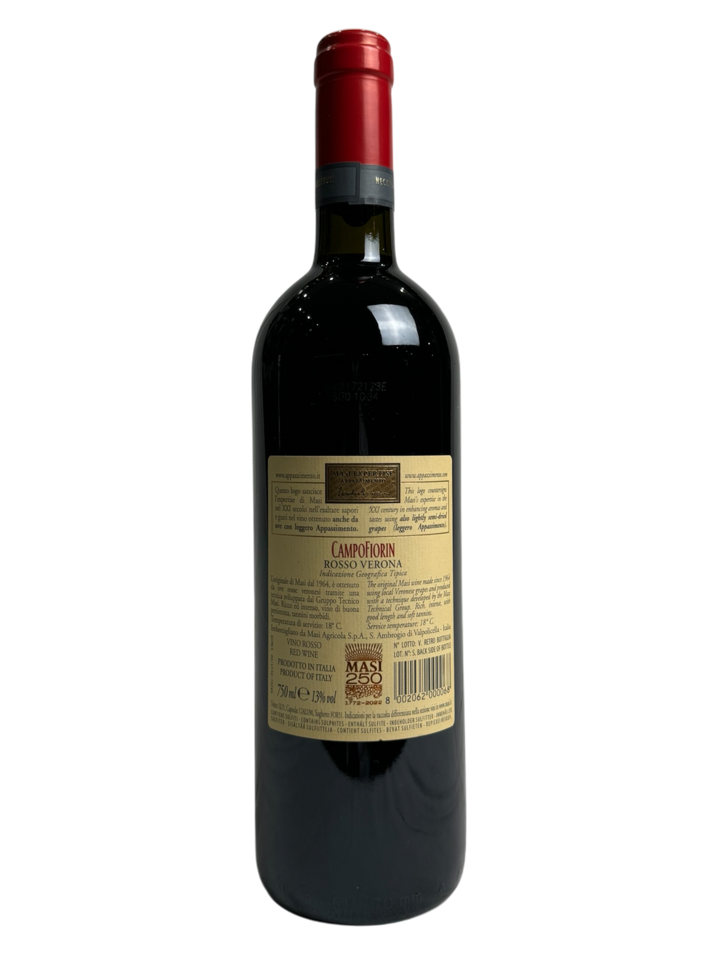 MASI BROLO CAMPOFIORIN ORO IGT ROSSO DEL VERONESE 2016