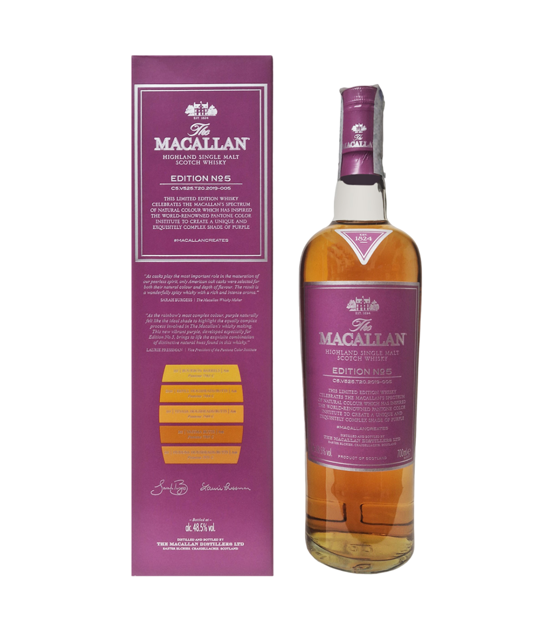 WHISKY THE MACALLAN EDITION N°5