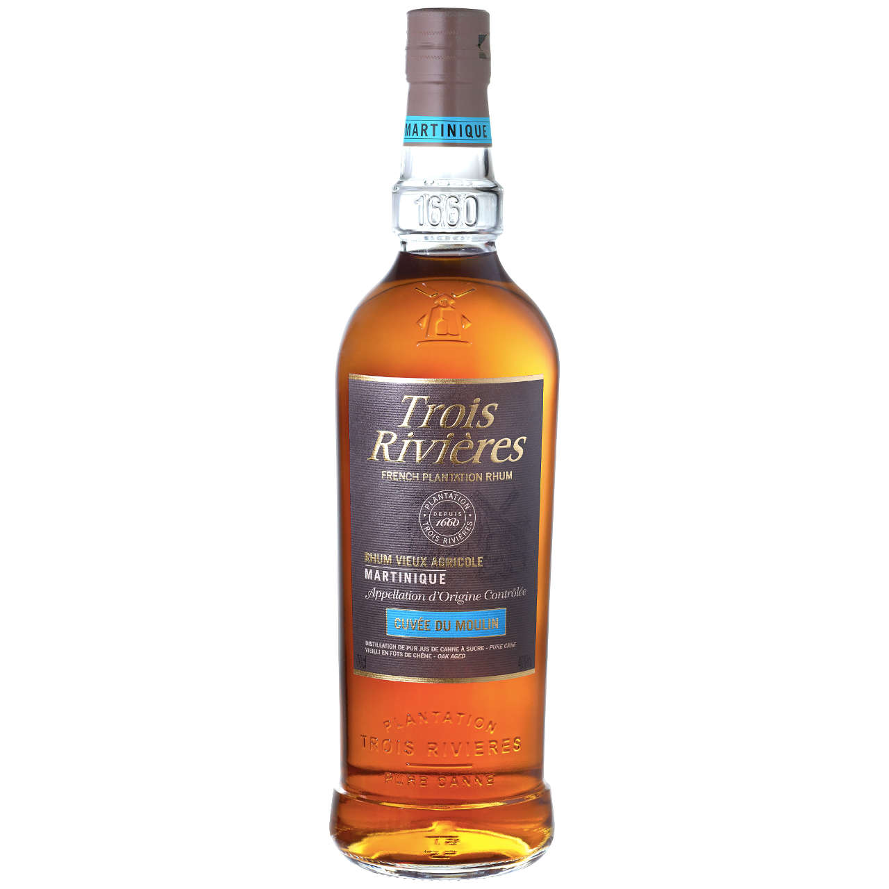 RHUM AGRICOLE V.O. CUVEE DU MOULIN - TROIS RIVIERES (0.7l)