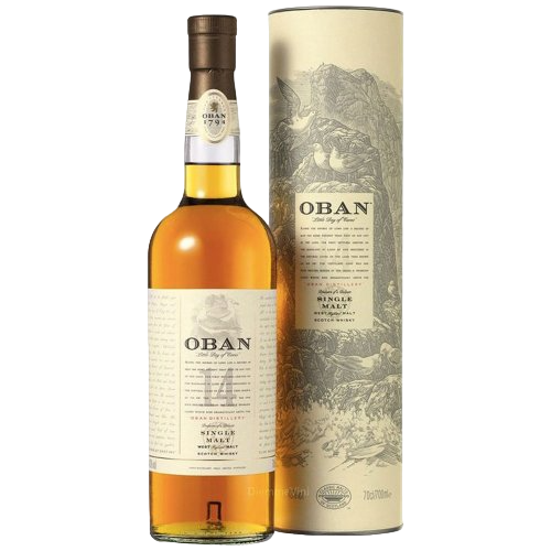 Highlands Single Malt Scotch Whisky 14YO - Oban 0.7L (ASTUCCIO)