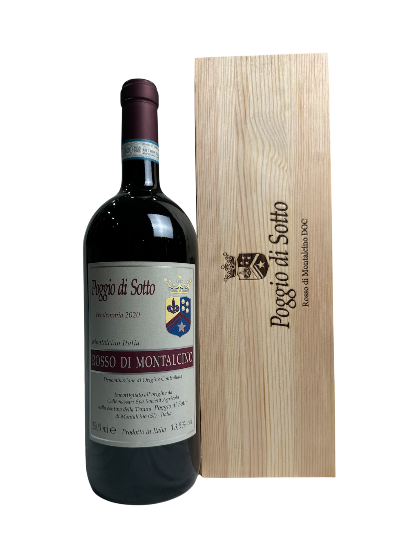 Poggio Di Sotto Rosso Di Montalcino 2020 Magnum Cassa Legno