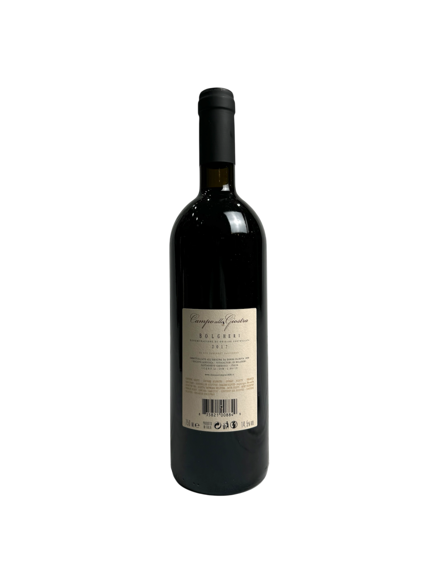 Campo alla Giostra 2017 – Bolgheri Rosso Doc – Donna Olimpia