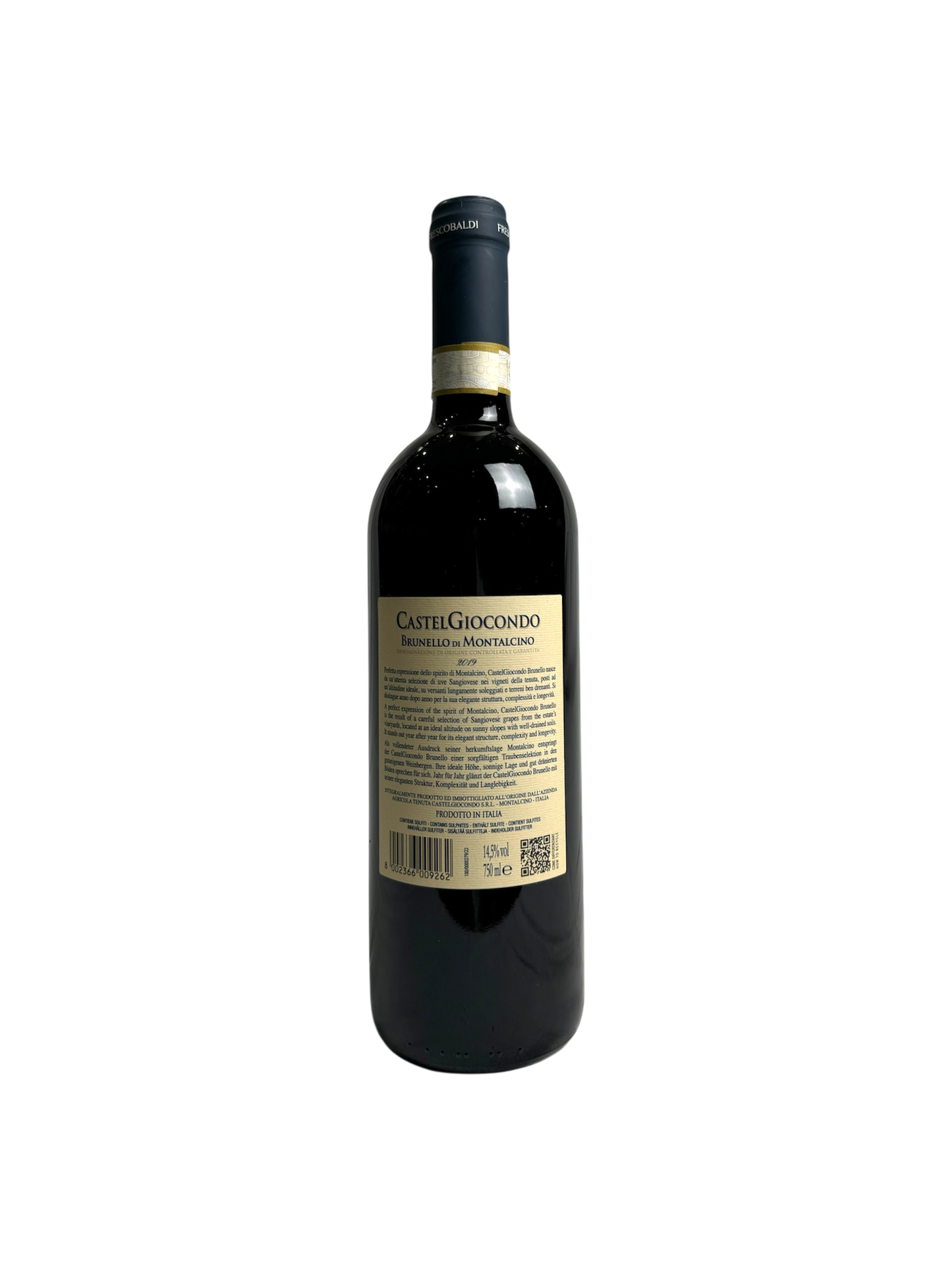 Brunello di Montalcino DOCG "Castelgiocondo" 2019 - Frescobaldi
